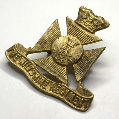 Great Britain The Wiltshire Regiment - Cap badge - Lugs - Brass casting