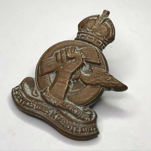 South African Q-service corps cap badge