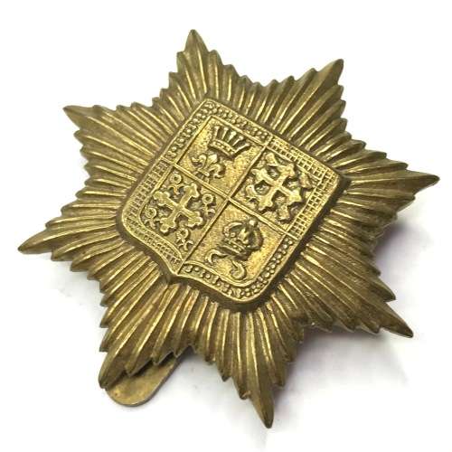 British Badge 13 Lodge Regiment Brass with slide
