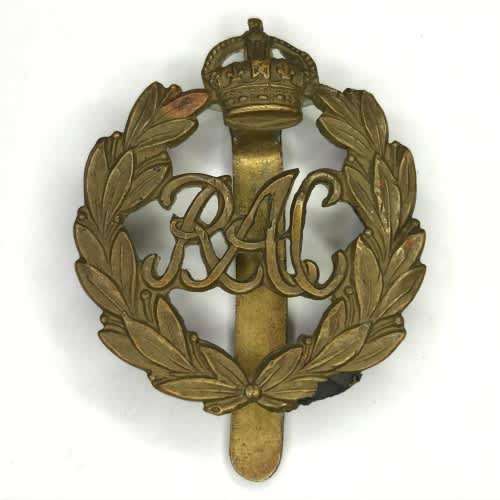 British Badge Royal Armored corps kings cross - slide