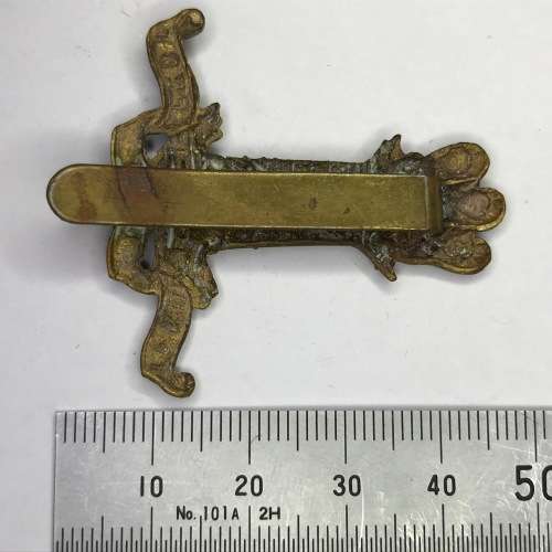 Great Britain 11th Hussars cap badge