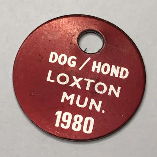 Dog Licenses - 2 x Loxton 1980 Licenses no 33 and 66