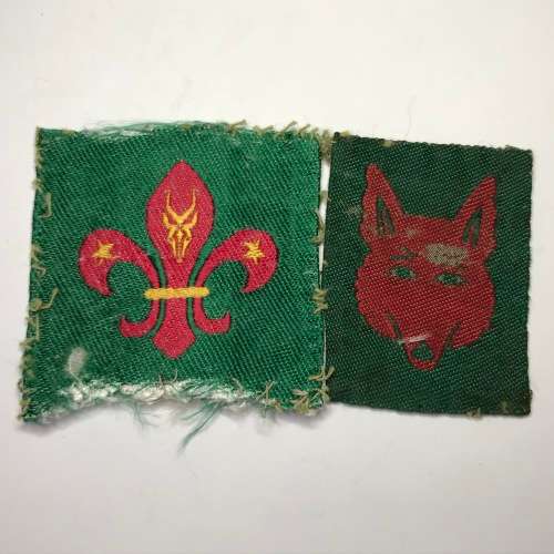 Lot of 4 Boy Scouts cloth Badges