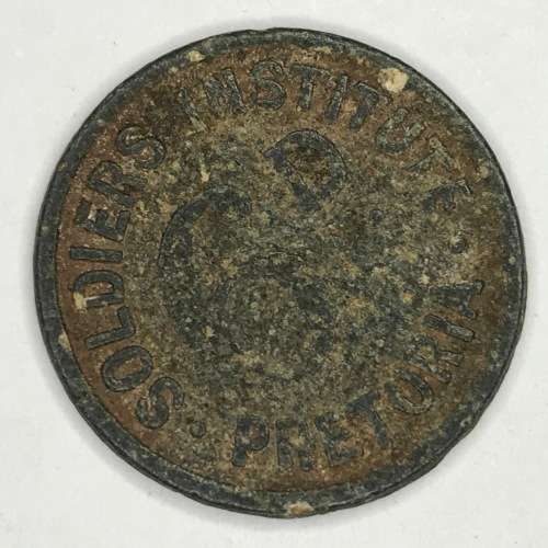 Soldier`s Institute Pretoria 6 d SCARCE