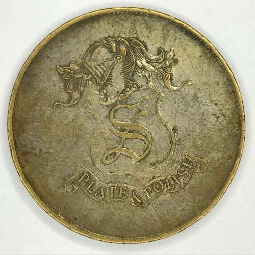 Plate and Polish - The silver solution advertising token