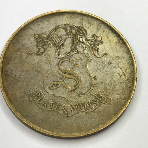 Plate and Polish - The silver solution advertising token