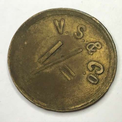 V.S. and Co Cape Town 1 Shilling Very SCARCE