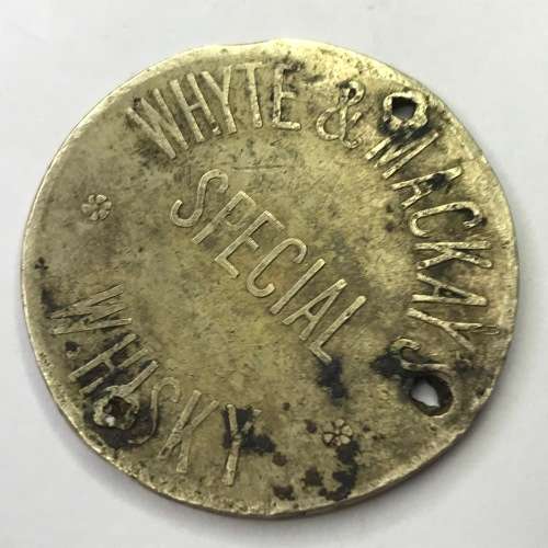 Whyte and Mackays special whisky token