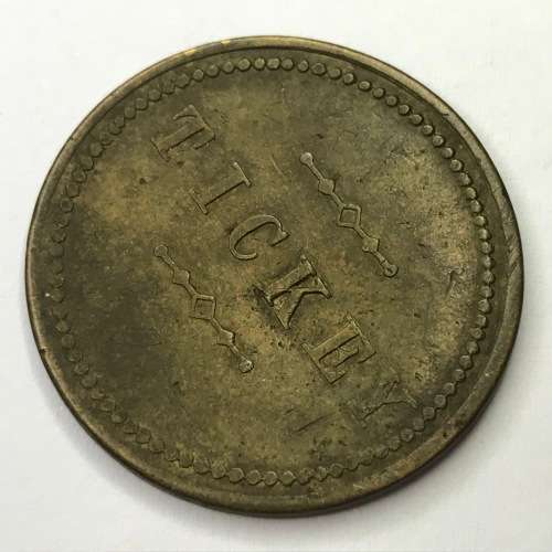 Mills Syndicate Brass type 1 token