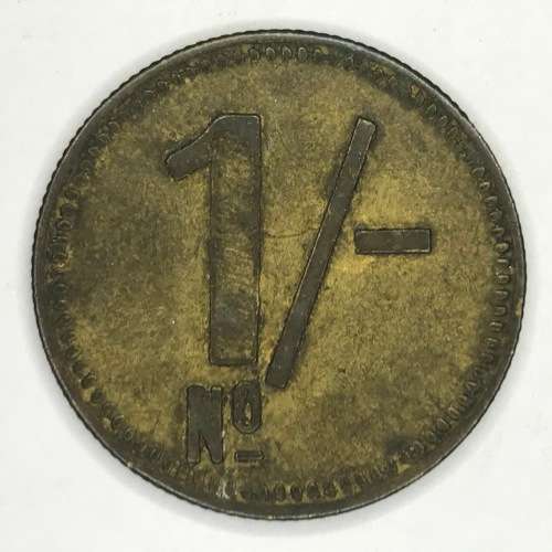 OG and Co 1 shilling token - no number