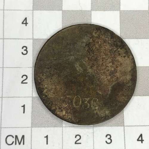 Brink Brothers 1 shilling brass token