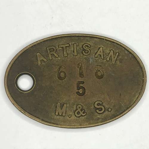 MandS Artisan token no 6185