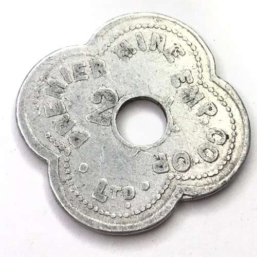 Premier Transvaal Co - 20 with hole