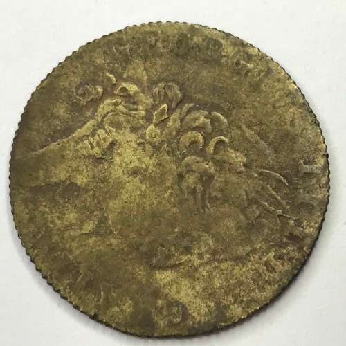 British 1790 Card Token