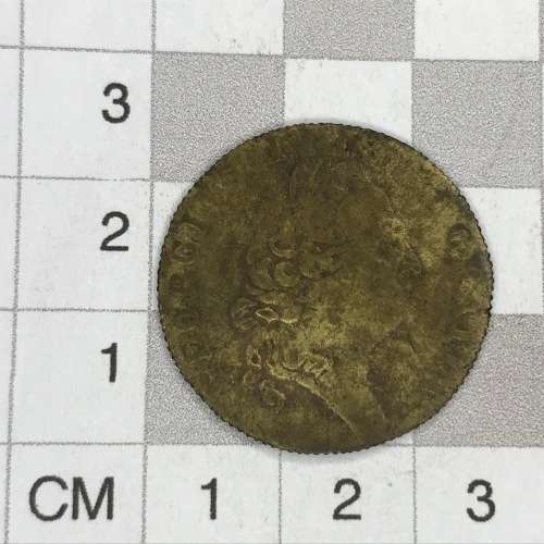 British 1790 Card Token