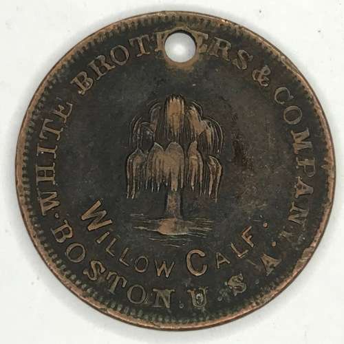 USA 1890`s White Brothers Token