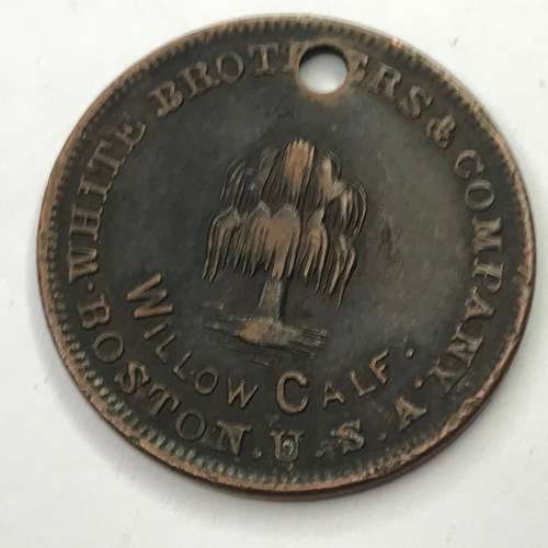 USA 1890`s White Brothers Token