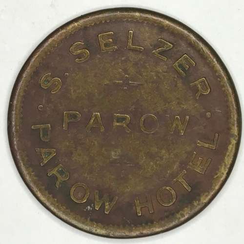 Parow Hotel S. Selzer 2d token