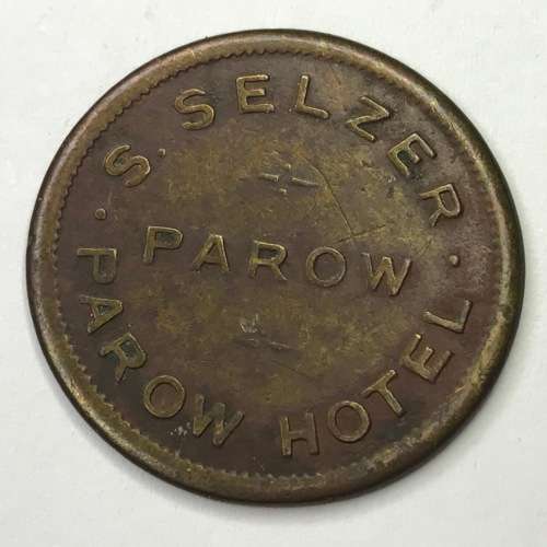 Parow Hotel S. Selzer 2d token