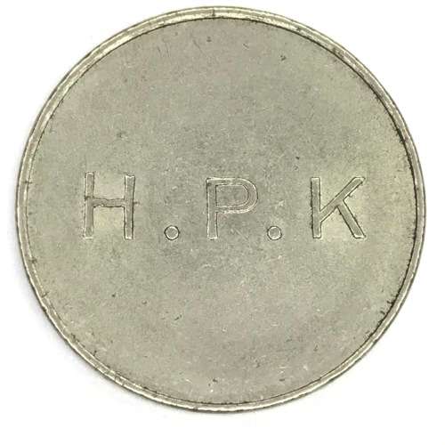 General Post Office 10 cent token - number L258