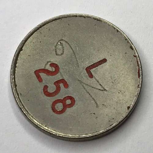 General Post Office 10 cent token - number L258