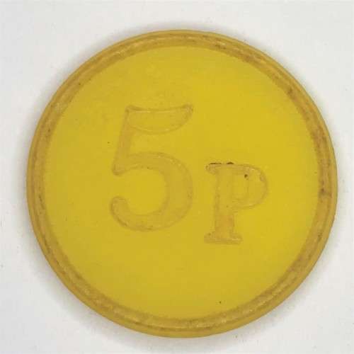 Edinburgh Corporation Transport 5p Token