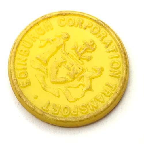 Edinburgh Corporation Transport 5p Token