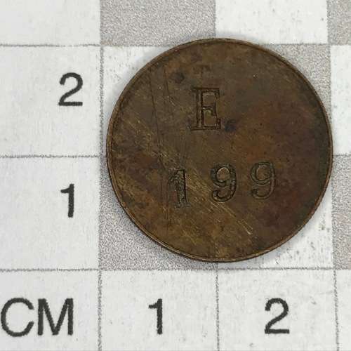 Herns #442 c General Post Office 6 pence `199` lettering