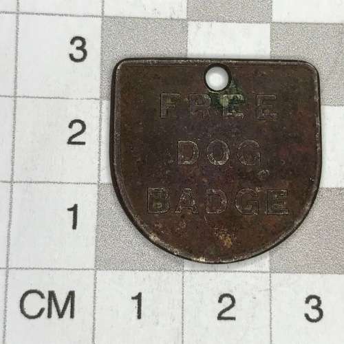1917 Transvaal Free Dog Badge no. 2100