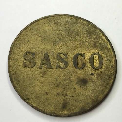 SASCO (SA Scale Company) Type 1 Test Token