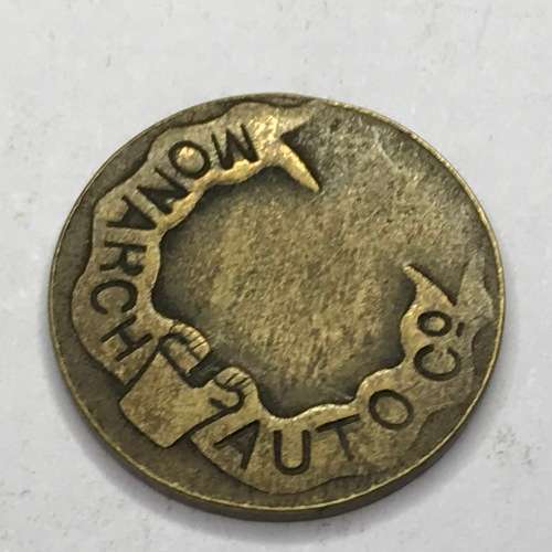 Lot of 10 Monarch Auto Co. tokens