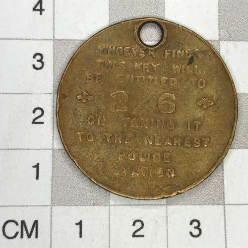 Old reward token for lost keys