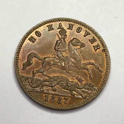 Great Britain lot of 6 To Hanover gambling Tokens
