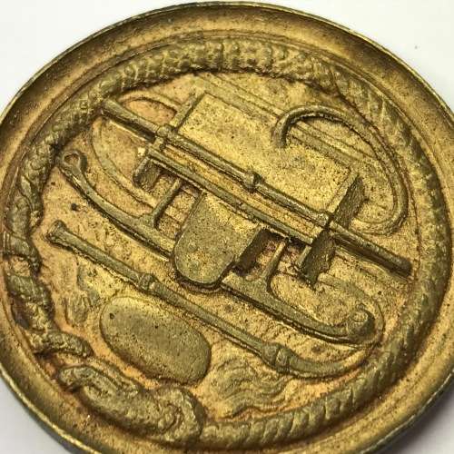 Dutch East India company medal issued for the Fire Service (Manual fire equipment on reverse)