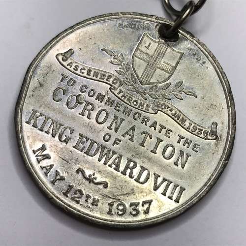 To commemorate the coronation of King Edward VIII 12th May 1937
