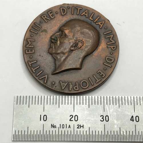 Italy medal for campaign in Ethiopia