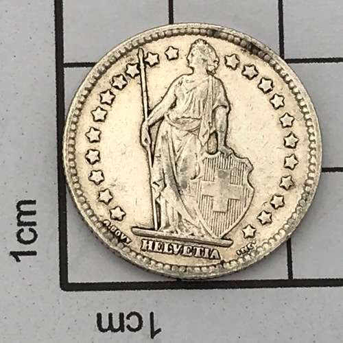 1928 Switzerland Silver 1 Franc