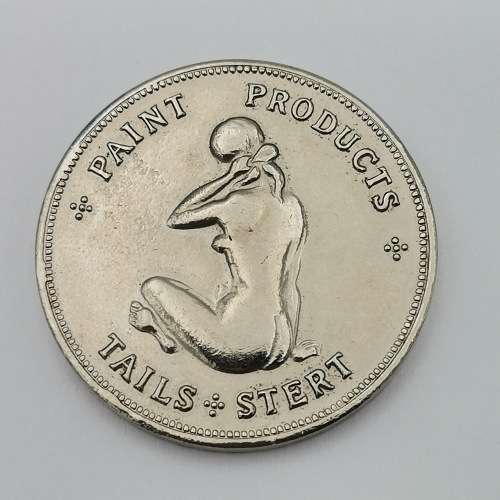 Parthenon Spick and Span paint products Heads and Tails token