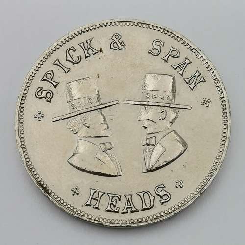 Parthenon Spick and Span paint products Heads and Tails token