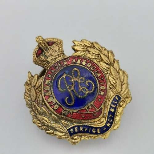 WW2 Royal Engineers old comrade association lapel badge