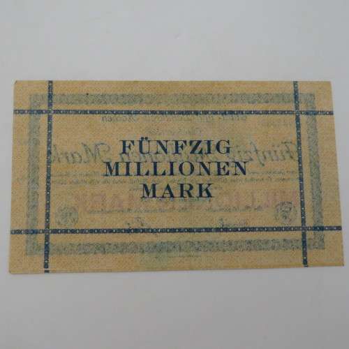 Aachen 1923 banknote 50 Million Mark - Excellent condition