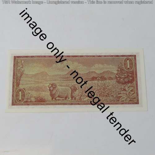TW de Jongh 3rd issue Lot of 7 x R1 banknotes - nice numbers - consecutive - uncirculated