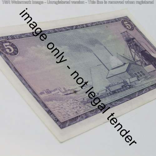 TW de Jongh First issue R5 banknote with nice number 700200