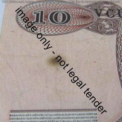 Lot of 10 world banknotes - some well used