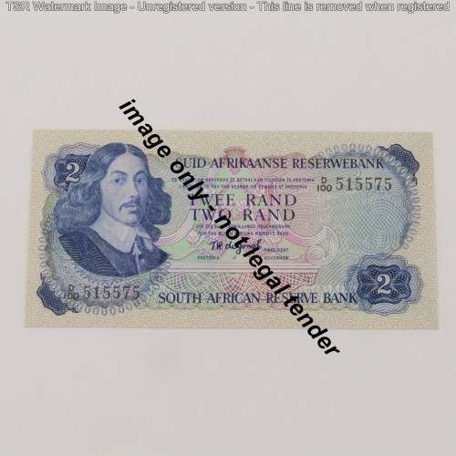 Pair of TW de Jongh 2nd issue R2 notes - consecutive - UNC D100 #515574-515575