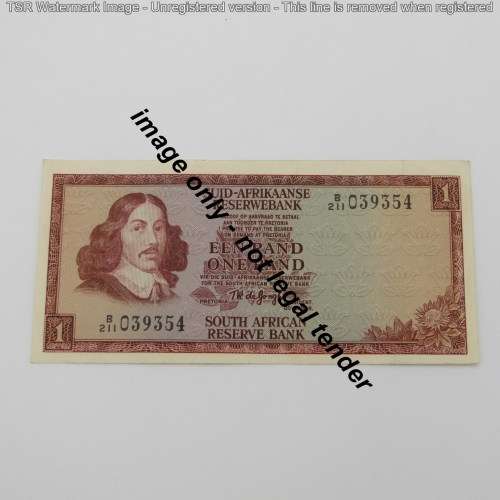 Lot of 14 old South Africa TW de Jongh R1 notes