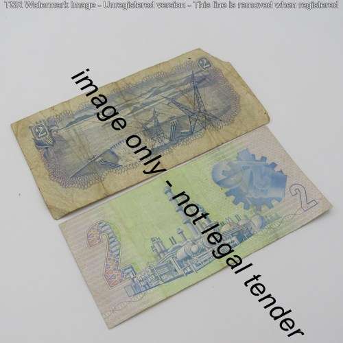 Lot of 10 world banknotes