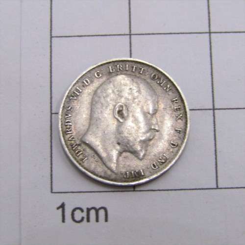 1909 Great Britain 3 Pence - VF+ or better