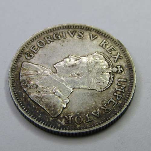 1930 ZAR Shilling George V - VF with some toning