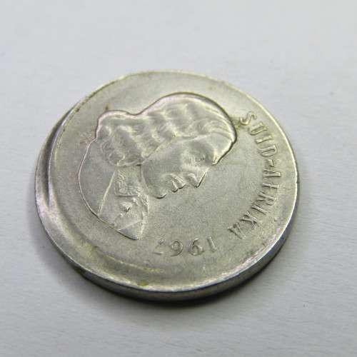 1967 South Africa unusual Five cent - mistruck